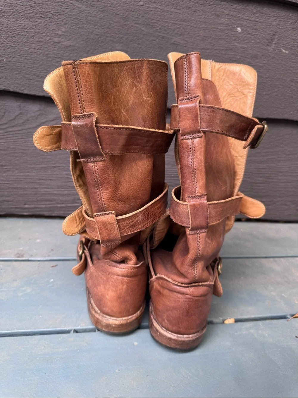 Fiorentini + Baker brown leather Eternity boots size 9.5/ 10 - Picture 4 of 7